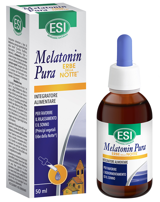ESI MELATONIN PURA GOCCE ERBE NOTTE 50 ML - fitfarma.it