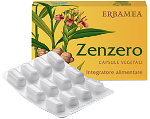 ERBAMEA ZENZERO 24 CAPSULE VEGETALI - fitfarma.it
