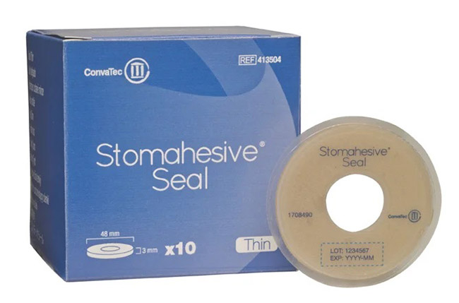 ANELLO STOMIA STOMAHESIVE SEAL FORO APERTURA 18MM DIAMETRO 48MM 10 PEZZI - fitfarma.it