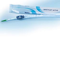 CATETERE VESCICALE AUTOLUBRIFICATO SAFETYCAT ACTIVE ERGOTHAN 30 CM CH 08 - fitfarma.it