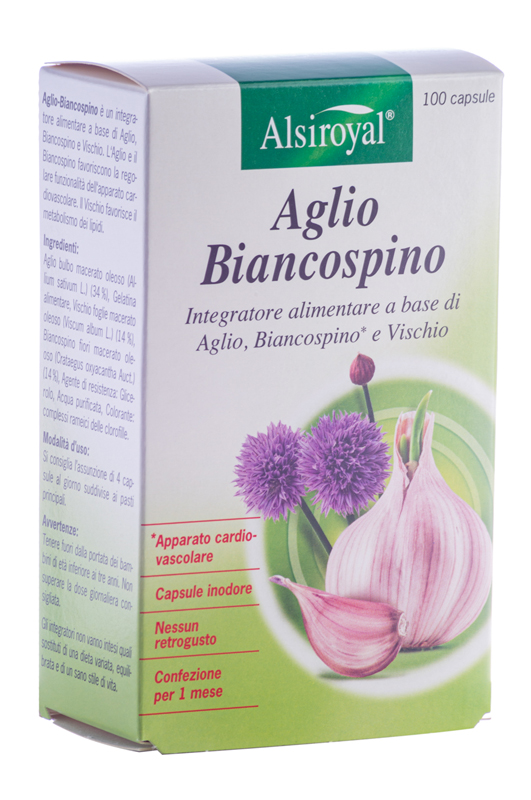 AGLIO BIANCOSPINO 100 CAPSULE - fitfarma.it