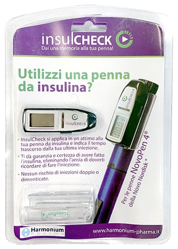 INSULCHECK NOVOPEN 4 TIMER PENNA INSULINA - fitfarma.it
