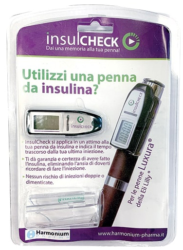 INSULCHECK LUXURA TIMER PER PENNA DA INSULINA - fitfarma.it