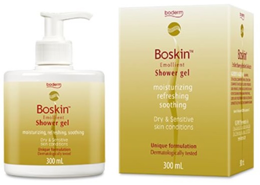 BOSKIN DOCCIA GEL EMOLLIENTE CUOIO CAPELLUTO E PELLE 300 ML - fitfarma.it