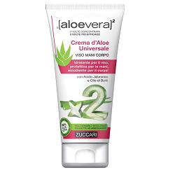 ALOEVERA2 CREMA D'ALOE UNIVERSALE VISO MANI E CORPO 75 ML - fitfarma.it