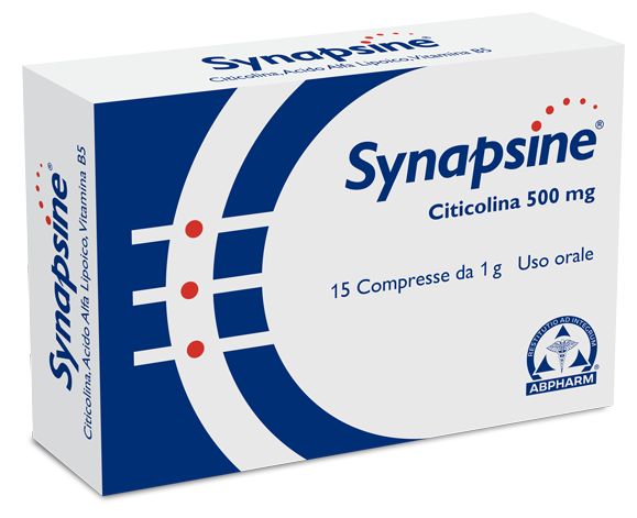 SYNAPSINE BLISTER 15 COMPRESSE ASTUCCIO 15 G - fitfarma.it