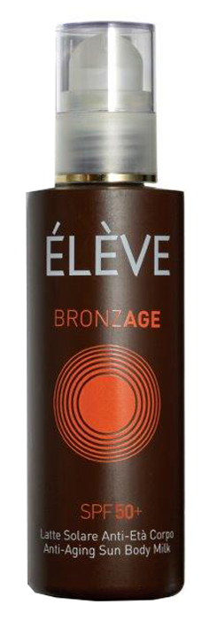 ELEVE BRONZAGE LATTE SOLARE ANTI ETA' CORPO SPF 50+ 200 ML - fitfarma.it