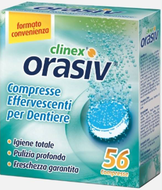 ORASIV CLINEX 56 COMPRESSE EFFERVESCENTI - fitfarma.it