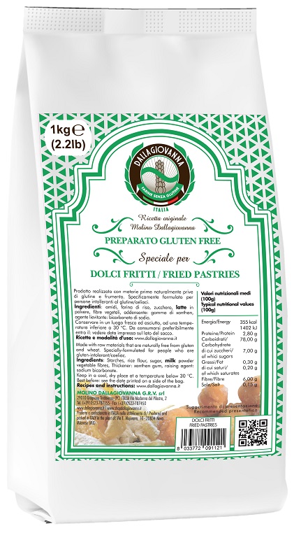 PREPARATO SPECIALE PER DOLCI FRITTI 1 KG - fitfarma.it