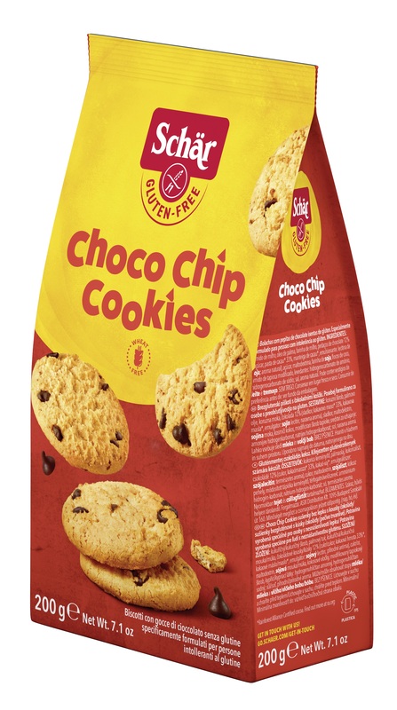 SCHAR CHOCO CHIP COOKIES 200 G - fitfarma.it