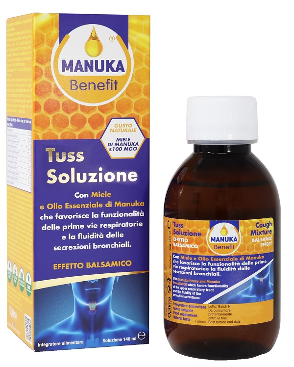 MANUKA BENEFIT TUSS SOLUZIONE 140 ML - fitfarma.it