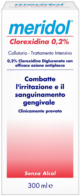 MERIDOL CLOREXIDINA 0,2% COLLUTORIO 300 ML - fitfarma.it