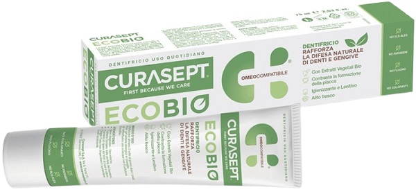 CURASEPT PHARMADENT ECOBIO DENTIFRICIO 75 ML - fitfarma.it