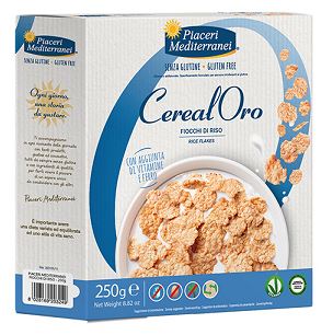 PIACERI MEDITERRANEI CEREALORO FIOCCHI DI RISO 250 G - fitfarma.it