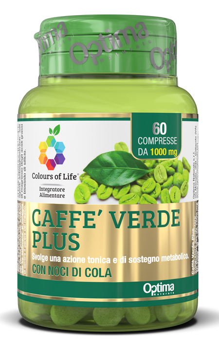 COLOURS OF LIFE CAFFE' VERDE PLUS 60 COMPRESSE 1000MG - fitfarma.it