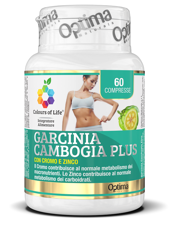 COLOURS OF LIFE GARCINIA CAMBOGIA PLUS 60 COMPRESSE 1000 MG - fitfarma.it