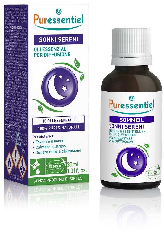 MISCELA SONNI SERENI OLI ESSENZIALI PER DIFFUSIONE 30 ML - fitfarma.it