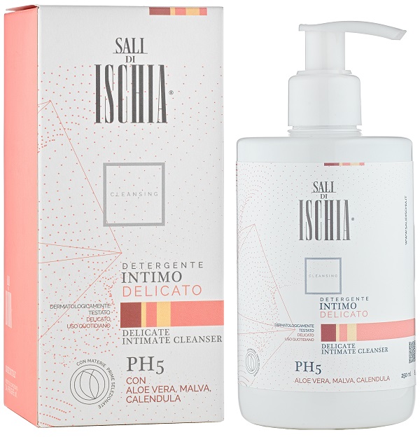 ISCHIA EAU THERMALE DETERGENTO INTIMO DELICATO PH 5 250 ML - fitfarma.it