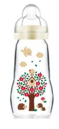MAM BIBERON VETRO FEELGOOD 260 ML - fitfarma.it