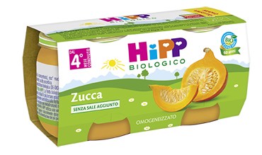 HIPP BIO HIPP BIO OMOGENEIZZATO ZUCCA 2X80 G - fitfarma.it