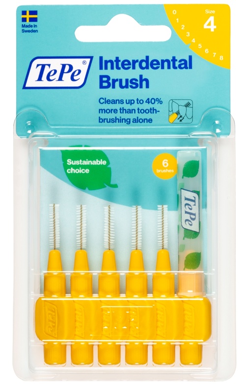 TEPE SCOVOLINI GIALLO 0,7 6 PEZZI - fitfarma.it