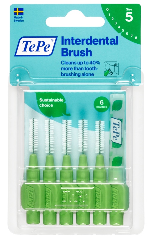 TEPE SCOVOLINI VERDE 0,8 6 PEZZI - fitfarma.it