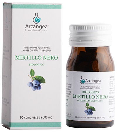 MIRTILLO NERO BIOLOGICO 60 COMPRESSE - fitfarma.it