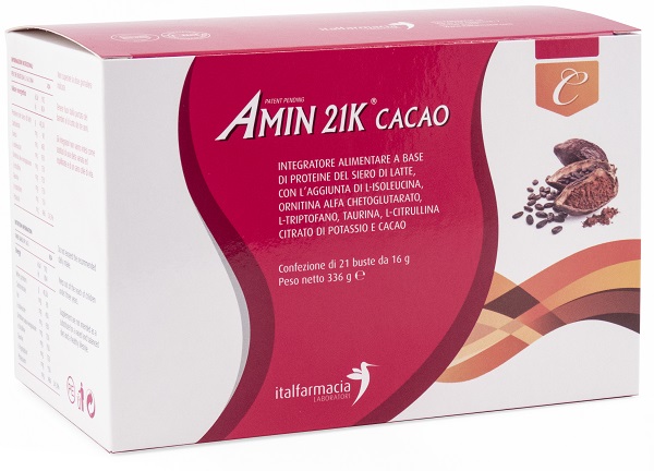 AMIN 21K CACAO 336 G - fitfarma.it