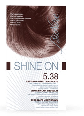 BIONIKE SHINE ON 5,38 CASTANO CHIARO CIOCCOLATO 125 ML - fitfarma.it
