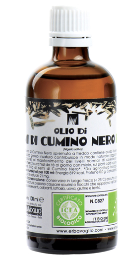 OLIO SEMI CUMINO NERO BIOLOGICO - fitfarma.it