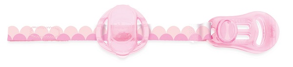CHICCO CLIP SALVASUCCHIETTO ROSA 1 PEZZO - fitfarma.it