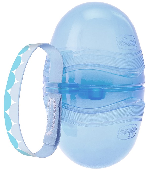 CHICCO PORTASUCCHIETTO DOPPIO BLU 1 PEZZO - fitfarma.it