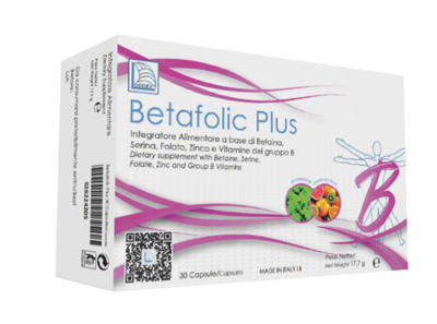BETAFOLIC PLUS 30 CAPSULE ASTUCCIO 18,6 G - fitfarma.it