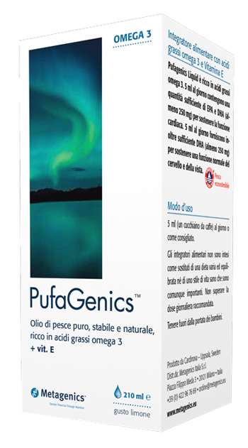 PUFAGENICS LIQUID LIMONE 210 ML - fitfarma.it