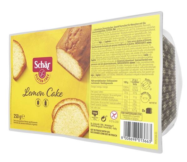 SCHAR LEMON CAKE 250 G - fitfarma.it