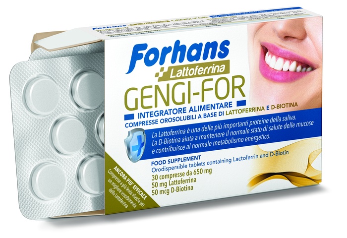 FORHANS GENGI FOR 30 COMPRESSE 19,50 G - fitfarma.it
