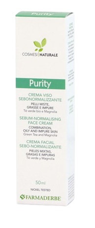 PURITY CREMA VISO SEBONORMALIZZANTE 50 ML - fitfarma.it