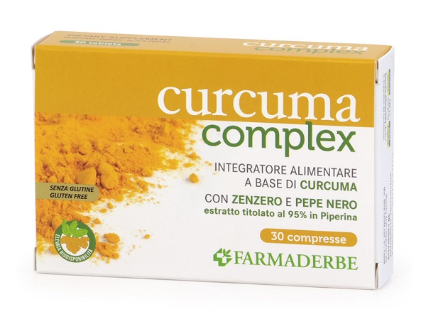 CURCUMA COMPLEX 30 COMPRESSE - fitfarma.it