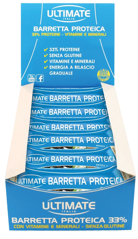 BARRETTA PROTEICA GUSTO VANIGLIA E COOKIES 24 PEZZI - fitfarma.it