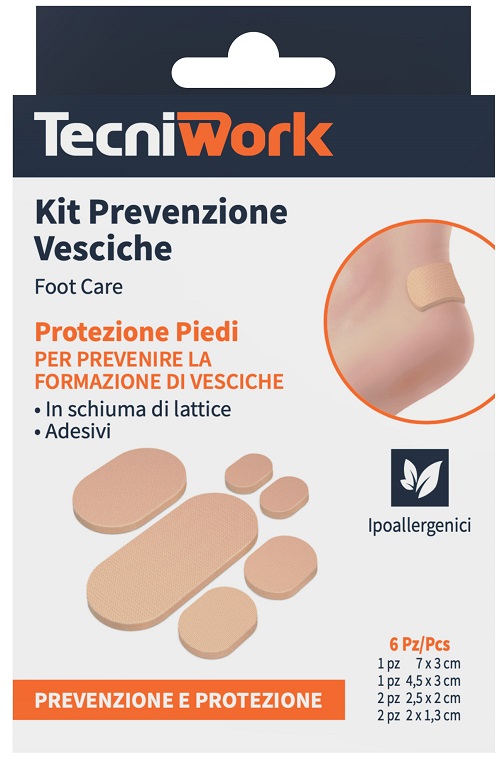 KIT PREVENZIONE VESCICHE 6 PEZZI - fitfarma.it