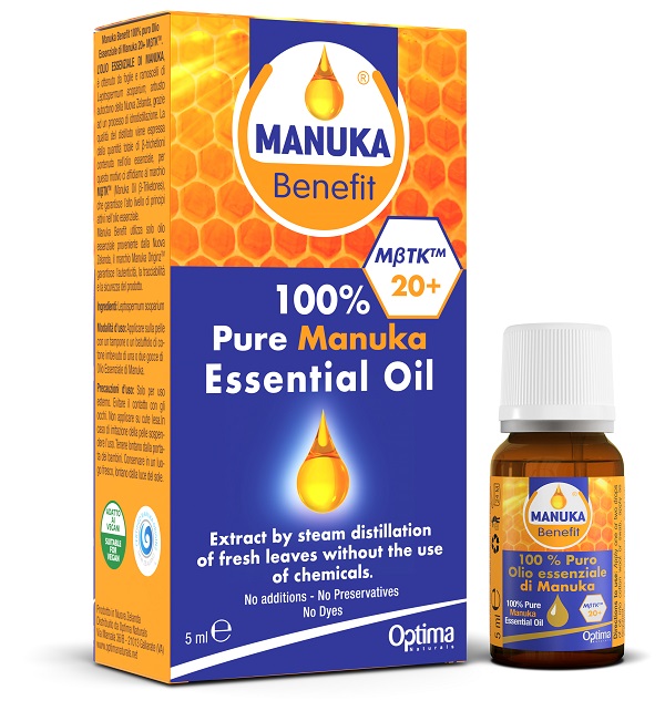 MANUKA BENEFIT OLIO ESSENZIALE DI MANUKA 5 ML - fitfarma.it