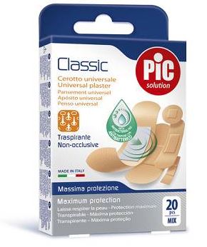 CEROTTO PIC CLASSIC MIX ANTIBATTERICO 20 PEZZI - fitfarma.it