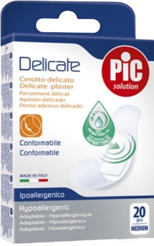 CEROTTO DELICATE STRISCIA ANTIBATTERICA 8 X 100 CM 1 PEZZO - fitfarma.it