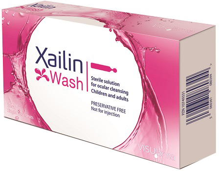 XAILIN WASH SOLUZIONE STERILE OCULARE 20 FLACONCINI 5 ML MONODOSE - fitfarma.it