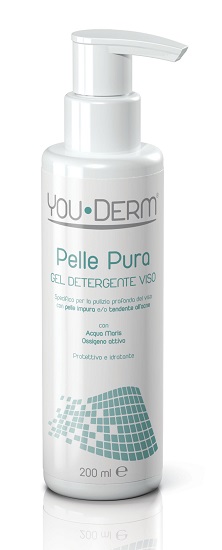 YOUDERM PELLE PURA GEL DETERGENTE VISO 200 ML - fitfarma.it