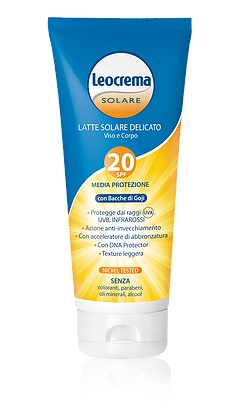 LEOCREMA SOLARE GOJY SPF20 200 ML - fitfarma.it