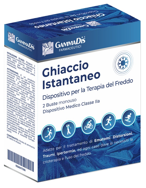 GHIACCIO ISTANTANEO TNT GAMMADIS 2 PEZZI - fitfarma.it