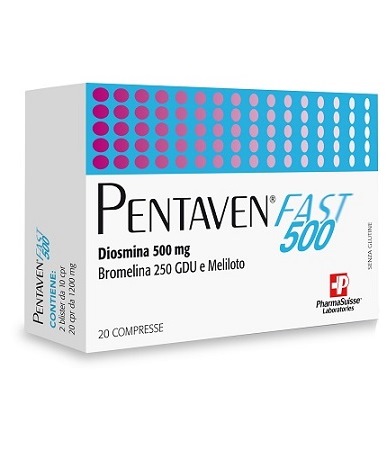PENTAVEN FAST 500 20 COMPRESSE - fitfarma.it