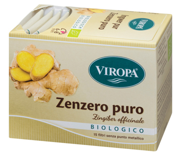 VIROPA ZENZERO PURO BIO 15 BUSTINE - fitfarma.it