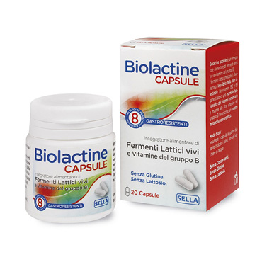 BIOLACTINE FERMENTI + VITAMINE 20 CAPSULE - fitfarma.it